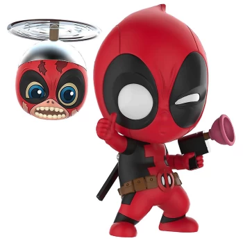 Hot Toys Cosbaby Marvel Comics - Deadpool & Headpool (Set of 2) Figure