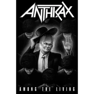 Anthrax - Among The Living Textile Poster