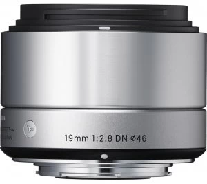 SIGMA 19mm f2.8 DN Wide angle Prime Lens for Sony Silver