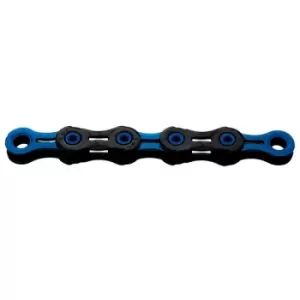 KMC X10 DLC 10 Speed Chain 116 Link Black Blue
