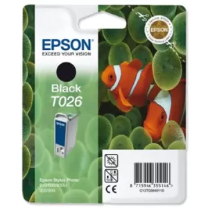 Epson Fish T026 Black Ink Cartridge