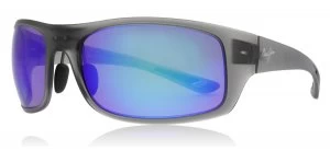 Maui Jim Big Wave Sunglasses Matte Grey 11M Polariserade 67mm