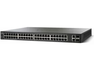 Cisco SF350-48P Managed L2/L3 Fast Ethernet (10/100) Power over Ethernet (PoE) Black (SF350-48P-K9-EU)