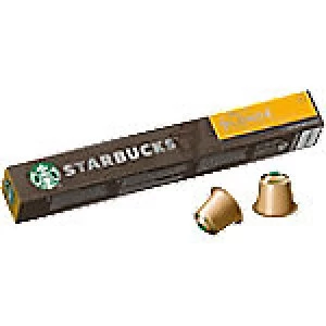 Starbucks Coffee Capsule Blonde Espresso Roast 10 Pieces of 53 g