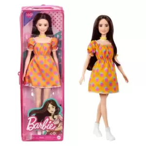 Barbie Fashionista Doll #160 - Orange Fruit Dress