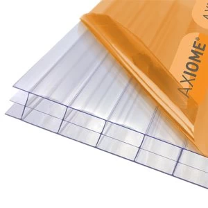 Axiome Clear 16mm Polycarbonate Roofing Sheet 690 x 5000mm