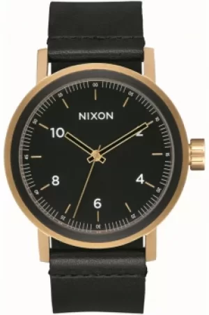 Mens Nixon The Stark Leather Watch A1194-1031