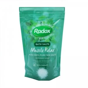 Radox Bath Salts Muscle Relax Peppermint Scent 900g