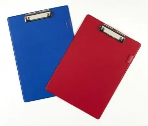 Value PVC A4 Clipboard Red
