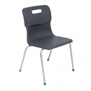 TC Office Titan 4 Leg Chair Size 5, Charcoal