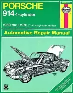 porsche 914 4 cylinder automotive repair manual 1969 1976