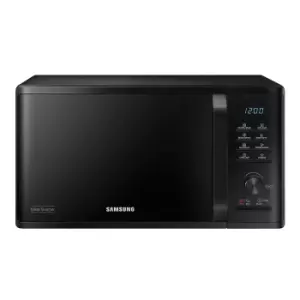 Samsung Caviar Black MW3500K Solo Microwave Oven with Health Steam, 23L