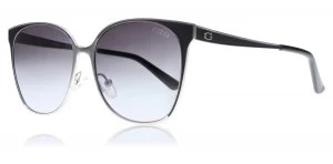 Guess GU7458 Sunglasses Black / Silver 11B 58mm