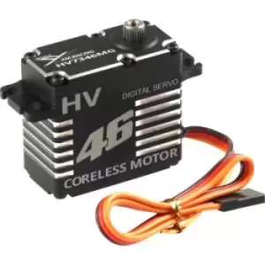 Amewi Standard servo HV7346MG Digital servo Gear box material: Metal Connector system: JR