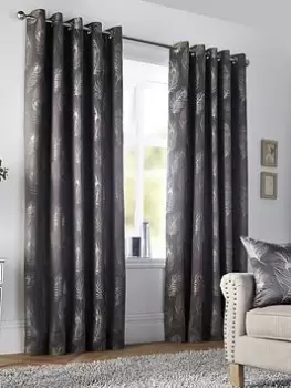 Curtina Feather Eyelet Curtains 46X54