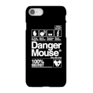 Danger Mouse 100% Secret Phone Case for iPhone and Android - iPhone 8 - Snap Case - Gloss