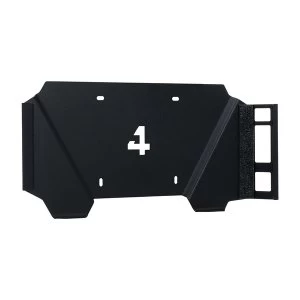 4mount Wall Mount Bracket Black for Playstation 4 Pro Console BUNDLE