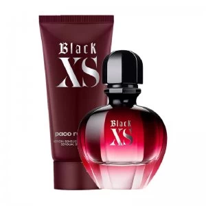 Paco Rabanne Black XS Gift Set 50ml Eau de Parfum + 75ml Body Lotion