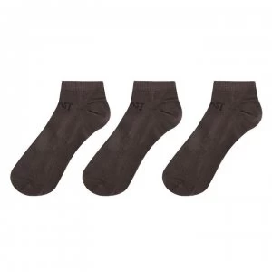 Everlast 3 Pack Trainer Socks Mens - Grey