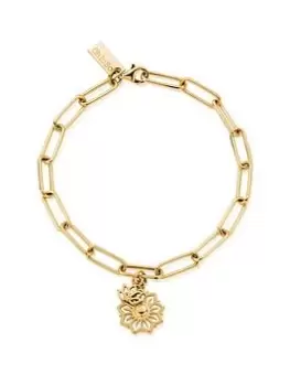 Chlobo Gold Link Chain Balance And Harmony Bracelet