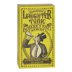 Laughter Tonic Where's the Word Card Game