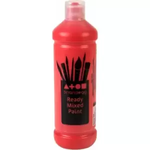 Ready-mix Paint 600ml - Red - Brian Clegg