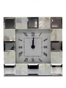 Arthouse Shell Mantel Clock