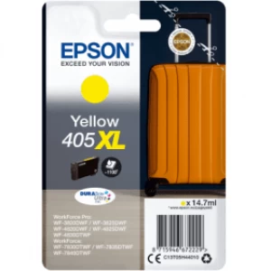 Epson Durabrite 405XL Yellow Ink Cartridge