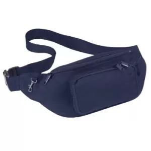 Quadra Belt Bag - 2 Litres (Pack of 2) (One Size) (French Navy)