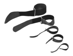 Cable Ties With Hook and Loop Fastening 20 x 200mm Pack of 10