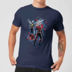Ant-Man And The Wasp Particle Pose Mens T-Shirt - Navy - M