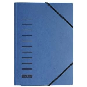 Pagna A4 Classic Pressboard Folder Blue Pack of 25 2400702