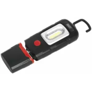 Rechargeable Inspection Light - 3W cob & 1W smd LED - Lithium-Polymer - 360°