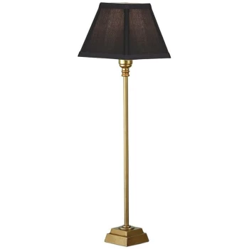 Interiors - 1 Light Table Lamp Solid Brass - Base Only, B22