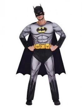 Batman Mens Batman Costume, One Colour, Size XL, Men