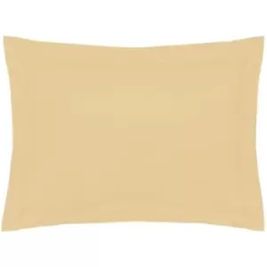 Belledorm 200 Thread Count Egyptian Cotton Oxford Pillowcase (One Size) (Papyrus) - Papyrus