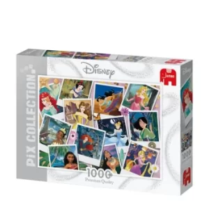 Jumbo Disney Pix Collection Princess Selfies 1000 piece Jigsaw Puzzle