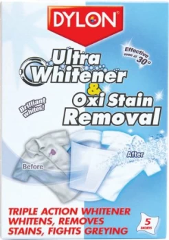 Dylon Ultra Whitener and Oxi Stain Remover - 5 Pack