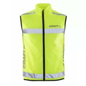 Craft Unisex Adult Running Hi-Vis Vest (S) (Neon Yellow)
