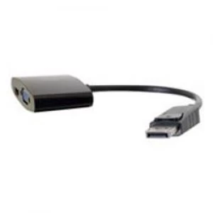 C2G 8" DisplayPort to HDMI/VGA Adapter - Black