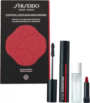 Shiseido Controlled Chaos MascaraInk 11.5ml 01 - Black Gift Set
