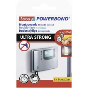 Tesa Powerbond Ultra Strong Pads 9 X 0,06 m x 20 mm