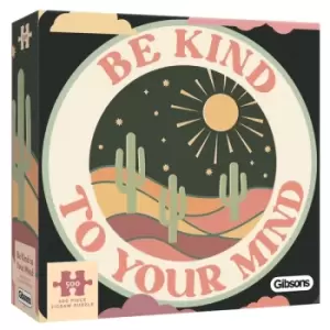 Gibsons Be Kind to Your Mind 500 Piece Jigsaw Puzzle