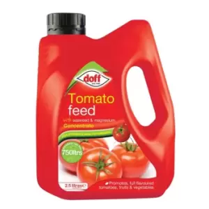 Tomato Feed Plant Food Fruits & Veg With Seaweed & Magnesium - 2.5 Litre - Doff
