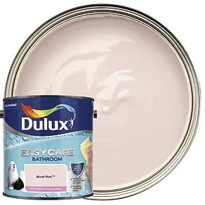 Dulux Easycare Bathroom Blush Pink Soft Sheen Emulsion Paint 2.5L
