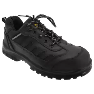 Grafters Mens Fully Composite Non-Metal Safety Trainer Shoes (38 EUR) (Black)