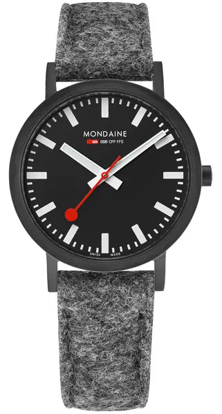 Mondaine Watch SBB Classic - Black MD-188