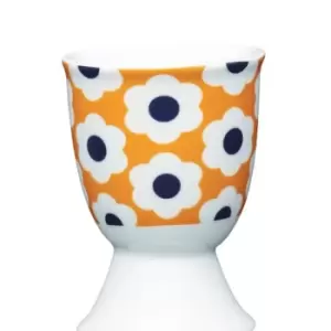 Kitchen Craft KitchenCraft Retro Flower Spot Porcelain Egg Cup