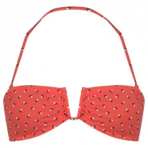 French Connection French Fleur Bandeau Womens - FIRECORALPRINT
