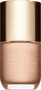 Clarins Everlasting Youth Fluid Illuminating and Firming Foundation SPF15 30ml 100 - Lily